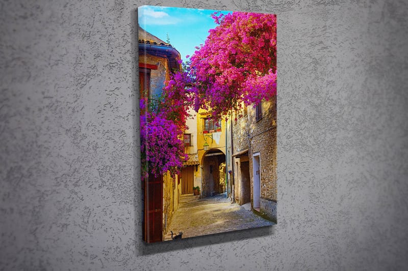 Dekorativ Canvasbilde 30x40 cm - Flerfarget - Interiør - Maleri & posters - Lerretsbilder