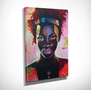 Dekorativ Canvasbilde 30x40 cm - Flerfarget - Interiør - Maleri & posters - Lerretsbilder