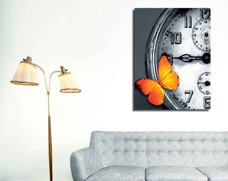 Dekorativ Canvasbilde 30x40 cm - Flerfarget - Interiør - Maleri & posters - Lerretsbilder