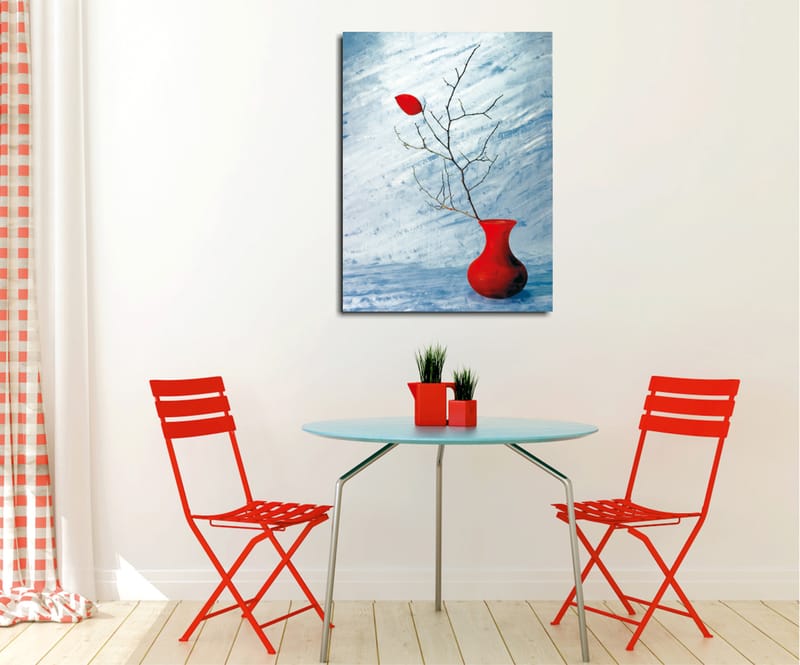 Dekorativ Canvasbilde 30x40 cm - Flerfarget - Interiør - Maleri & posters - Lerretsbilder