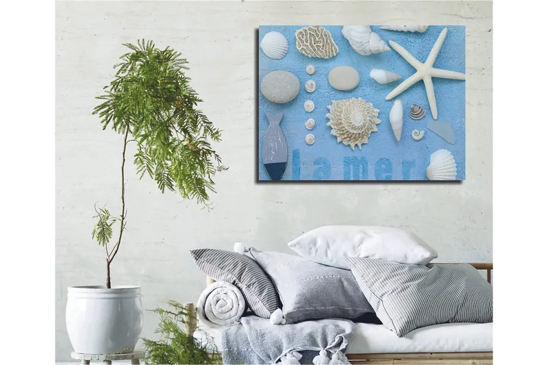 Dekorativ Canvasbilde 30x40 cm, Flerfarget