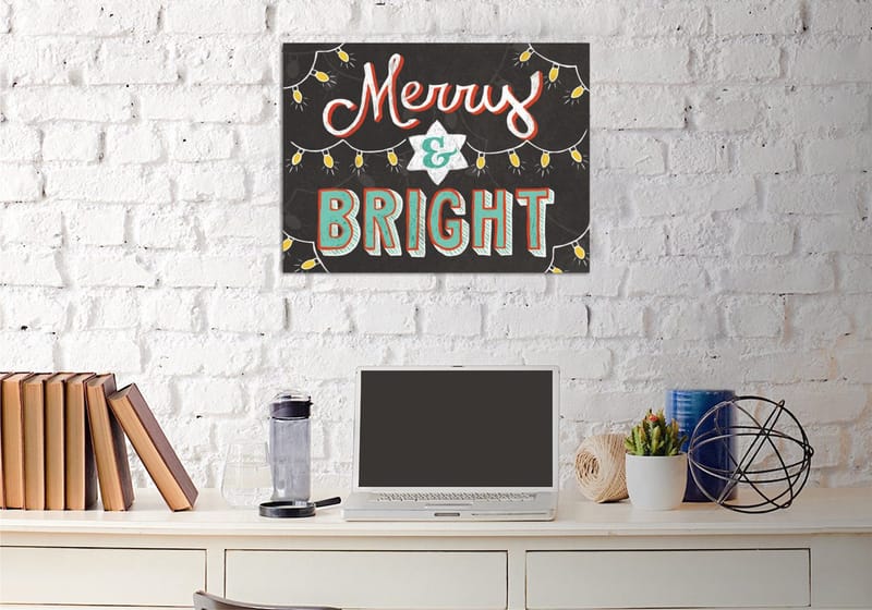 Dekorativ Canvasbilde 30x40 cm, Flerfarget