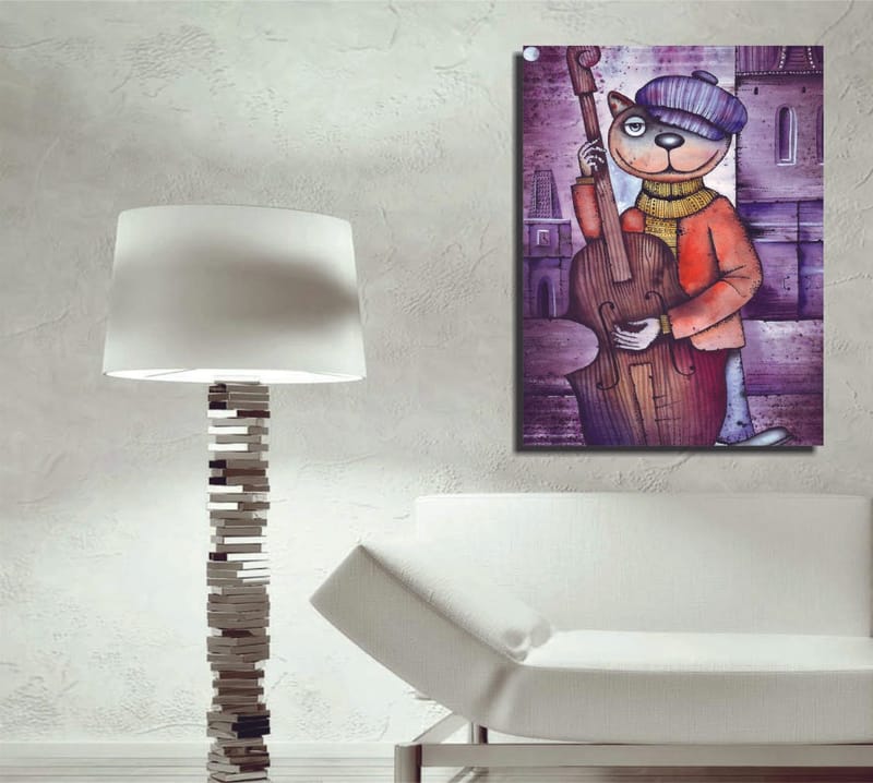 Dekorativ Canvasbilde 30x40 cm, Flerfarget