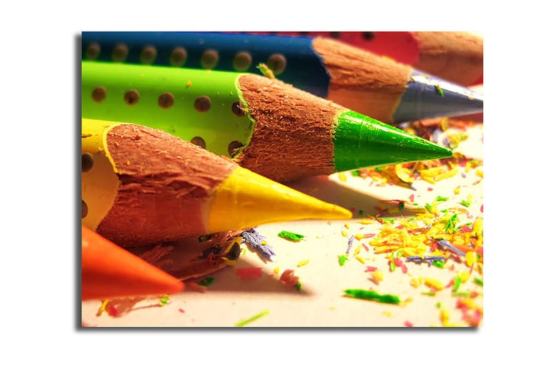 Dekorativ Canvasbilde 30x40 cm, Flerfarget