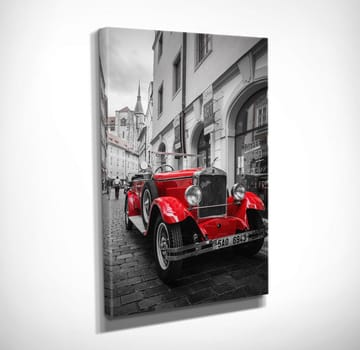 Dekorativ Canvasbilde 30x40 cm - Flerfarget - Interiør - Maleri & posters - Lerretsbilder