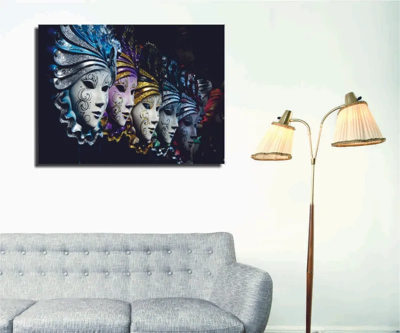 Dekorativ Canvasbilde 30x40 cm, Flerfarget