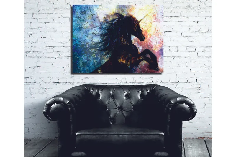 Dekorativ Canvasbilde 30x40 cm, Flerfarget