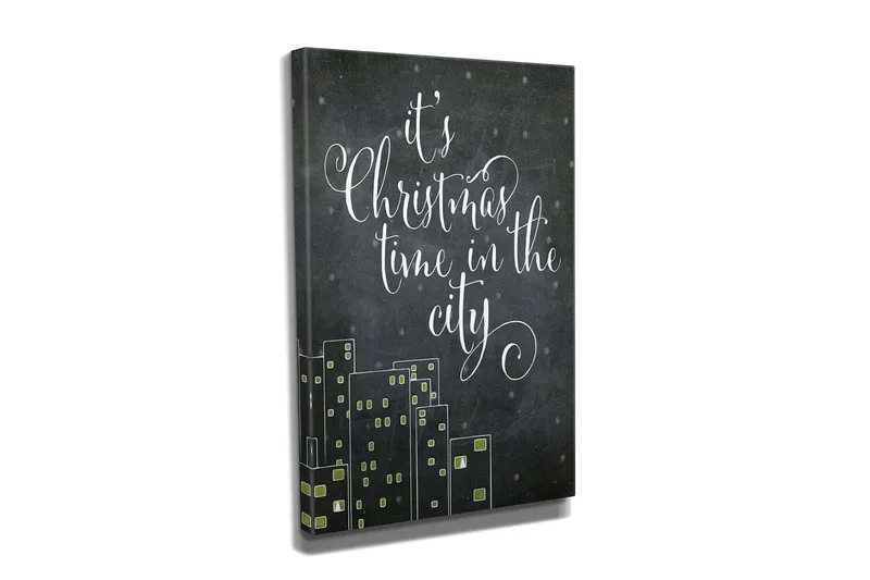 Dekorativ Canvasbilde 30x40 cm, Flerfarget