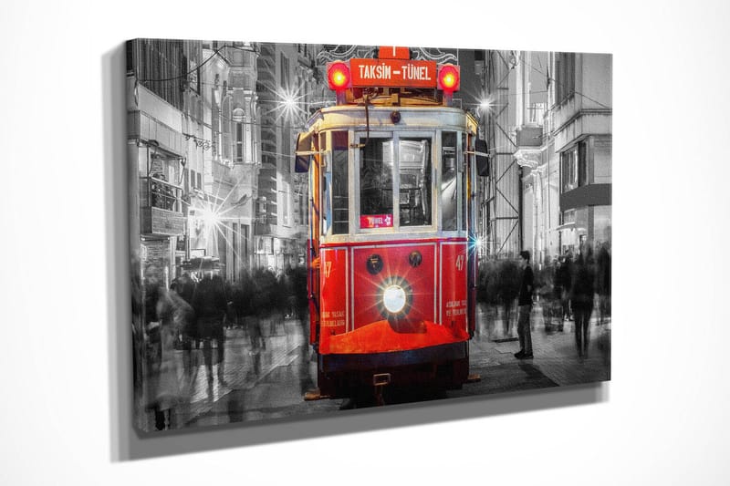 Dekorativ Canvasbilde 30x40 cm - Flerfarget - Interiør - Maleri & posters - Lerretsbilder