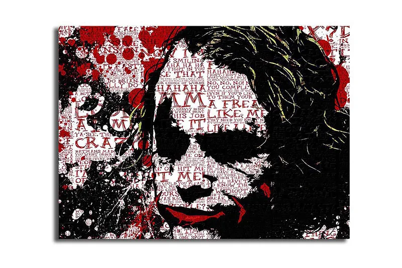 Dekorativ Canvasbilde 30x40 cm, Flerfarget