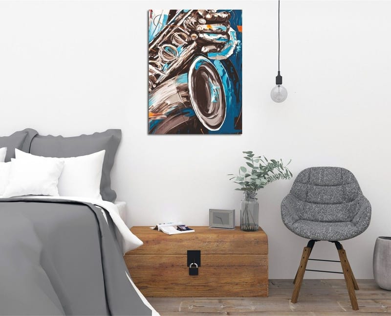 Dekorativ Canvasbilde 30x40 cm, Flerfarget