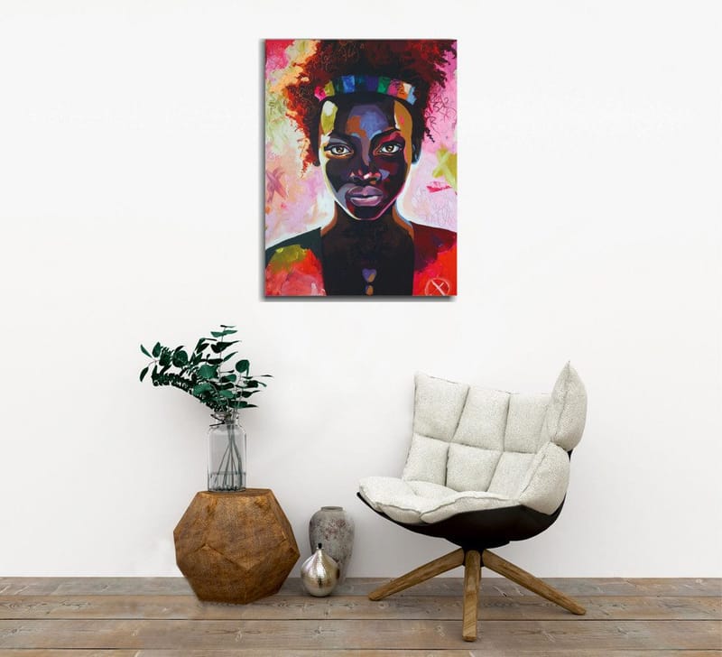 Dekorativ Canvasbilde 30x40 cm, Flerfarget