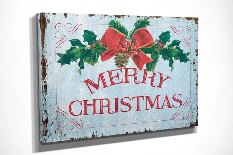 Dekorativ Canvasbilde 30x40 cm, Flerfarget