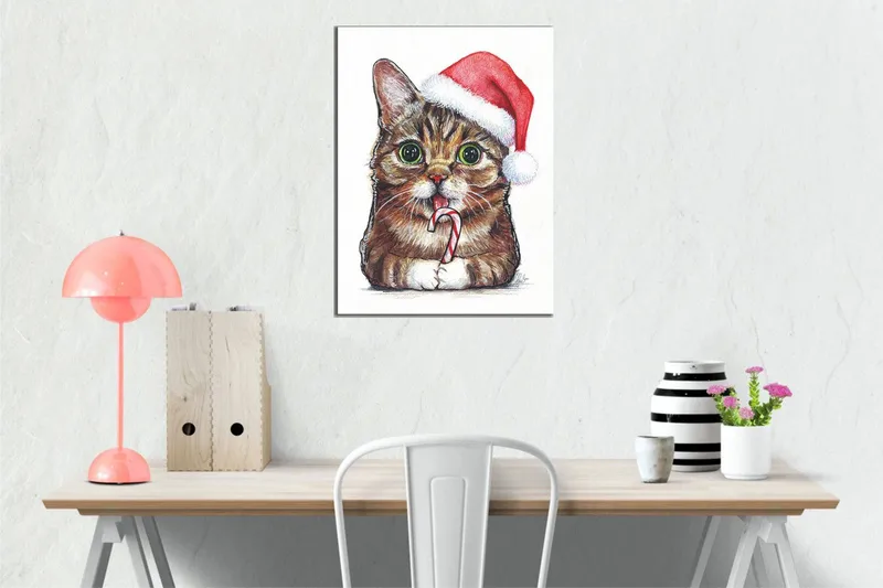 Dekorativ Canvasbilde 30x40 cm, Flerfarget