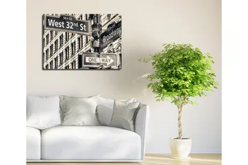 Dekorativ Canvasbilde 30x40 cm - Flerfarget - Interiør - Maleri & posters - Lerretsbilder