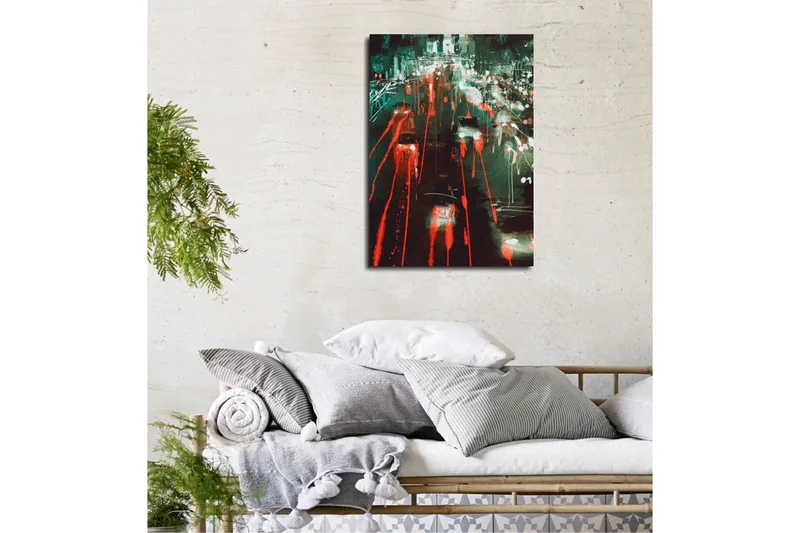 Dekorativ Canvasbilde 30x40 cm, Flerfarget