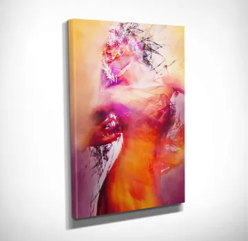 Dekorativ Canvasbilde 30x40 cm - Flerfarget - Interiør - Maleri & posters - Lerretsbilder