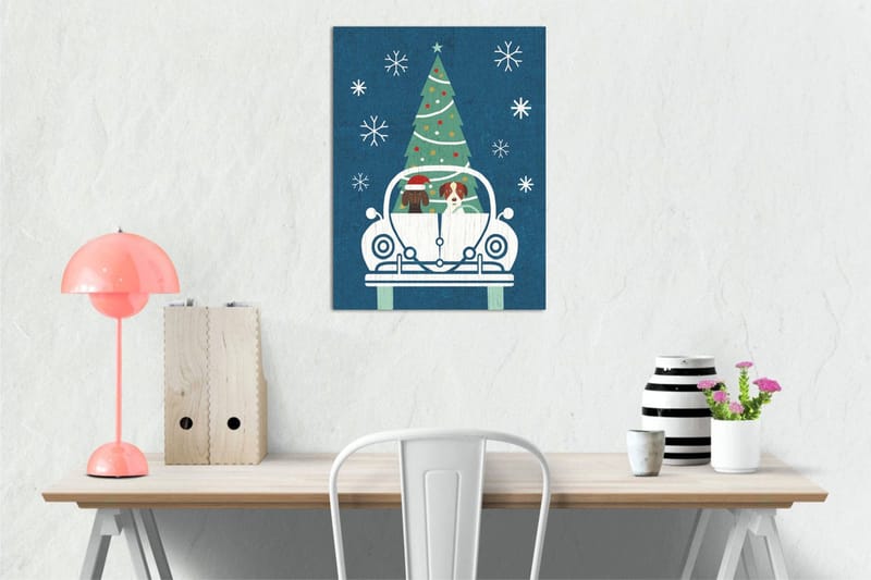 Dekorativ Canvasbilde 30x40 cm, Flerfarget