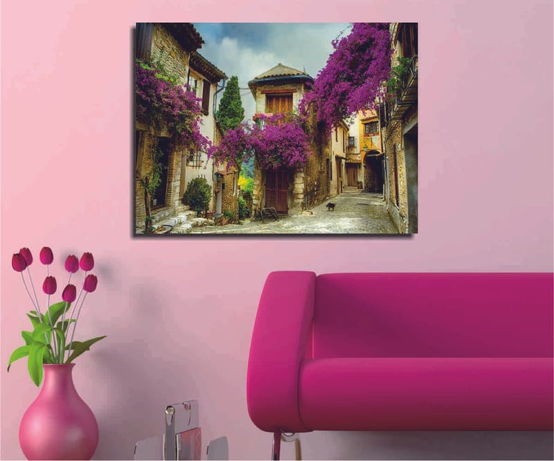 Dekorativ Canvasbilde 30x40 cm, Flerfarget