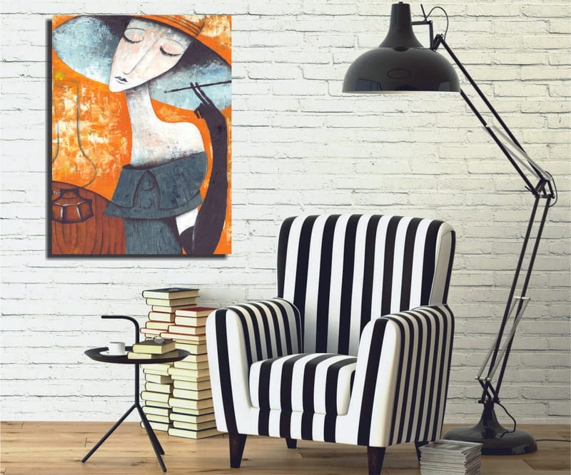 Dekorativ Canvasbilde 30x40 cm, Flerfarget