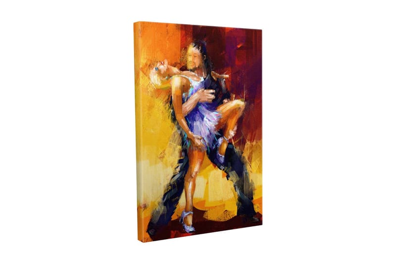 Dekorativ Canvasbilde 30x40 cm - Flerfarget - Interiør - Maleri & posters - Lerretsbilder