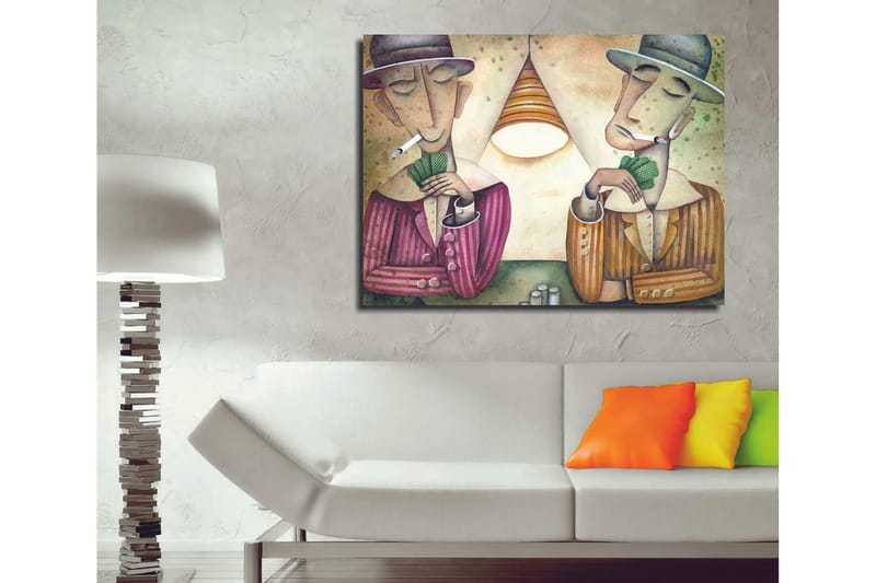 Dekorativ Canvasbilde 30x40 cm, Flerfarget