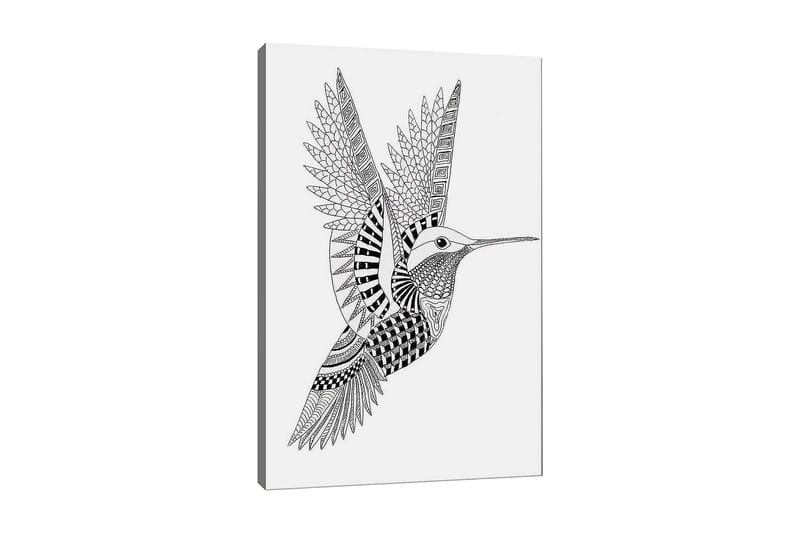 Dekorativ Canvasbilde 30x40 cm - Hvit|Svart - Interiør - Maleri & posters - Lerretsbilder