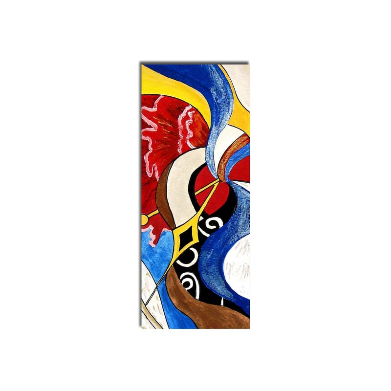 Dekorativ Canvasbilde 30x70 cm - Flerfarget - Interiør - Maleri & posters - Lerretsbilder