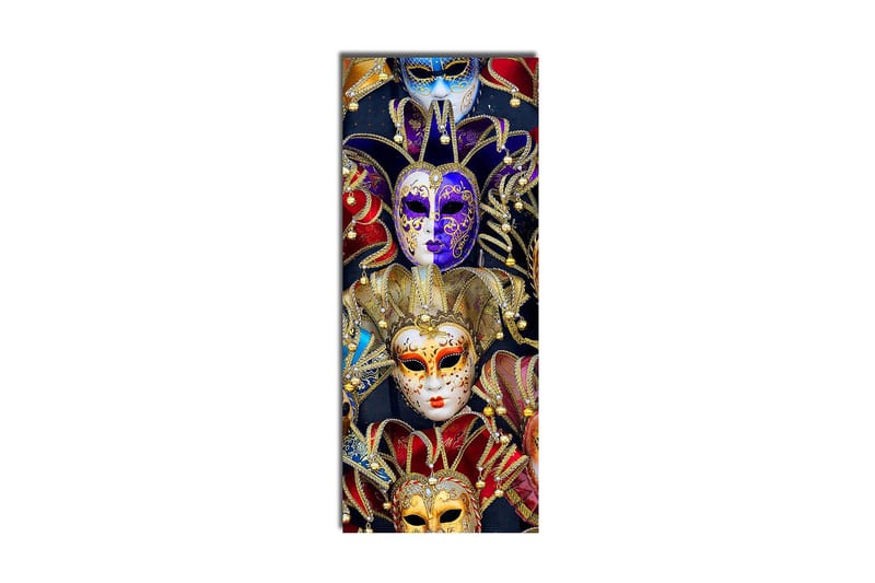 Dekorativ Canvasbilde 30x70 cm - Flerfarget - Interiør - Maleri & posters - Lerretsbilder