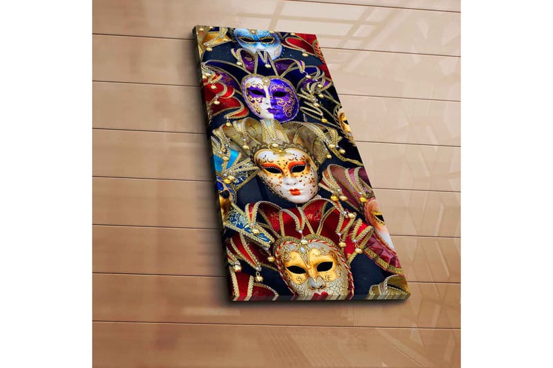 Dekorativ Canvasbilde 30x70 cm - Flerfarget - Interiør - Maleri & posters - Lerretsbilder