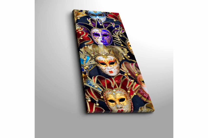 Dekorativ Canvasbilde 30x70 cm - Flerfarget - Interiør - Maleri & posters - Lerretsbilder