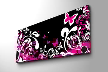 Dekorativ Canvasbilde 30x70 cm - Flerfarget - Interiør - Maleri & posters - Lerretsbilder