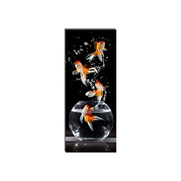 Dekorativ Canvasbilde 30x70 cm - Flerfarget - Interiør - Maleri & posters - Lerretsbilder