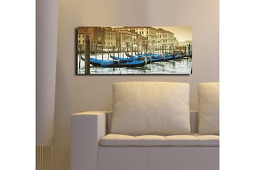 Dekorativ Canvasbilde 30x70 cm - Flerfarget - Interiør - Maleri & posters - Lerretsbilder