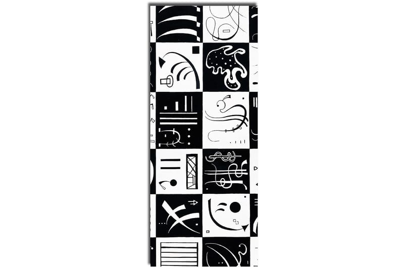 Dekorativ Canvasbilde 30x70 cm - Flerfarget - Interiør - Maleri & posters - Lerretsbilder