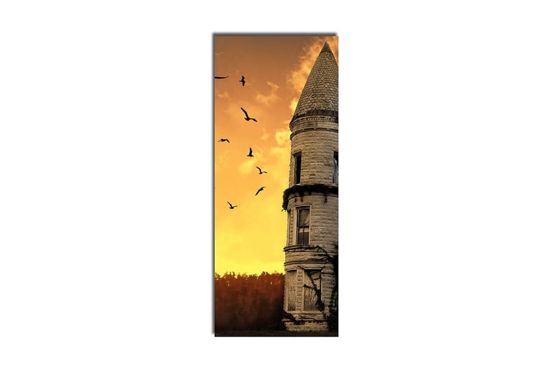 Dekorativ Canvasbilde 30x70 cm - Flerfarget - Interiør - Maleri & posters - Lerretsbilder