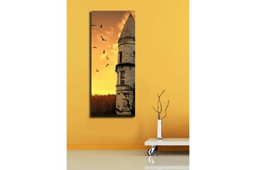 Dekorativ Canvasbilde 30x70 cm - Flerfarget - Interiør - Maleri & posters - Lerretsbilder