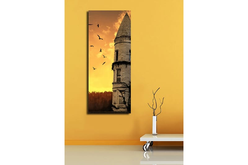 Dekorativ Canvasbilde 30x70 cm - Flerfarget - Interiør - Maleri & posters - Lerretsbilder