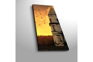 Dekorativ Canvasbilde 30x70 cm - Flerfarget - Interiør - Maleri & posters - Lerretsbilder