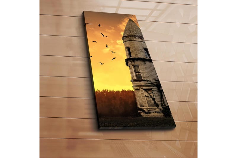 Dekorativ Canvasbilde 30x70 cm - Flerfarget - Interiør - Maleri & posters - Lerretsbilder