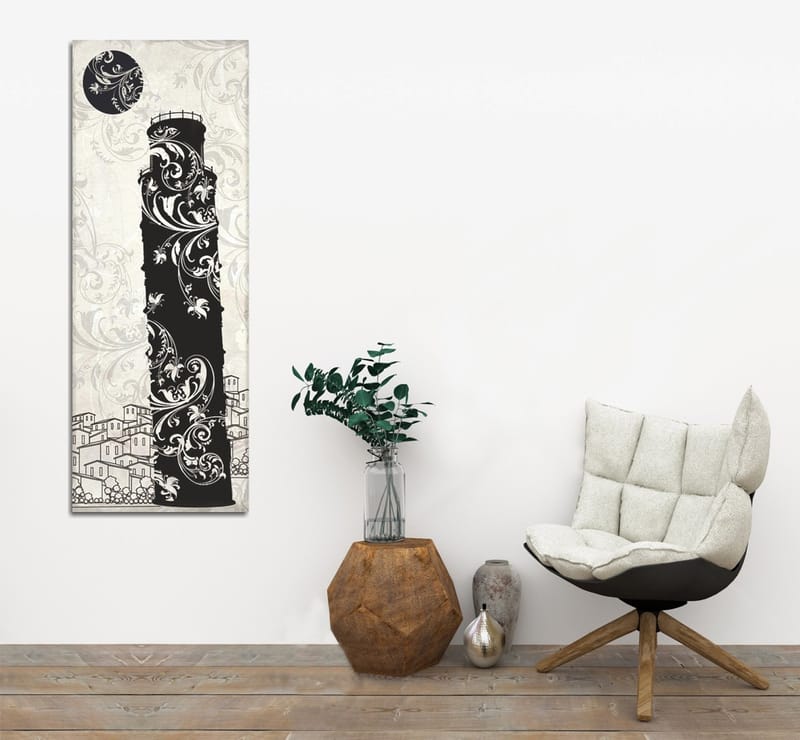 Dekorativ Canvasbilde 30x80 cm - Flerfarget - Interiør - Maleri & posters - Lerretsbilder