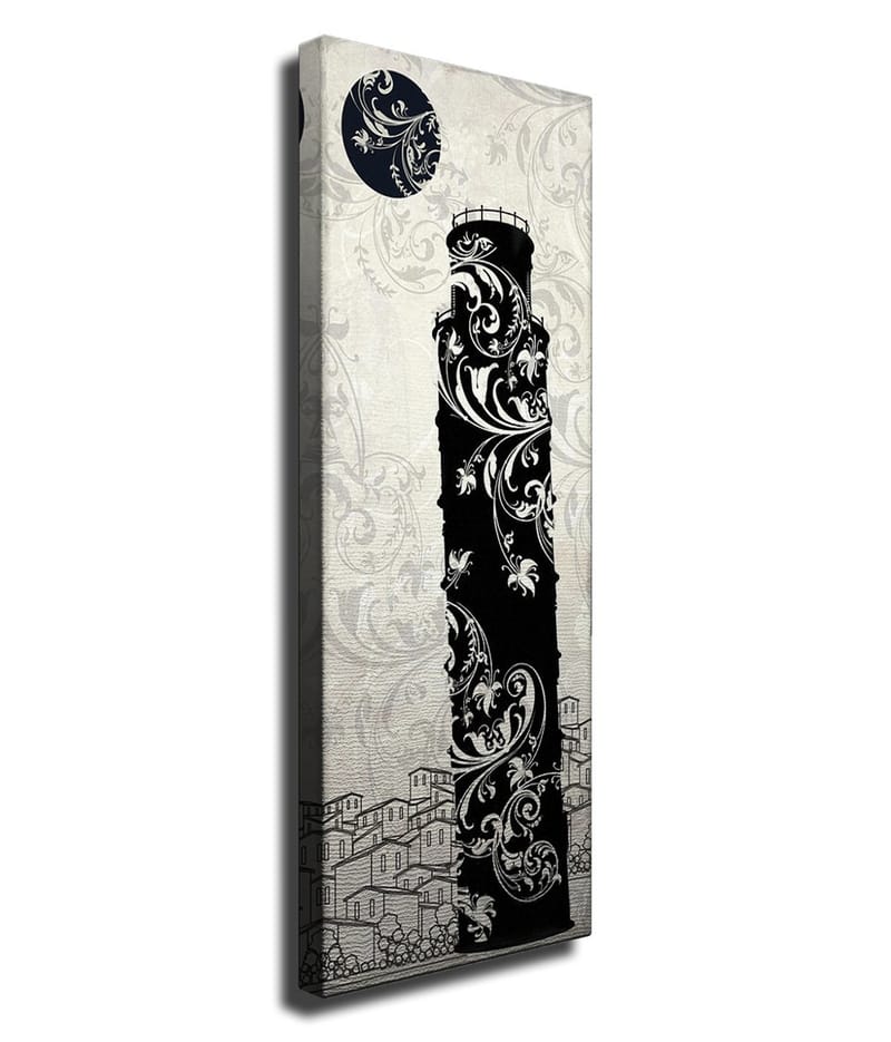 Dekorativ Canvasbilde 30x80 cm - Flerfarget - Interiør - Maleri & posters - Lerretsbilder