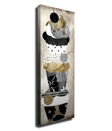 Dekorativ Canvasbilde 30x80 cm - Flerfarget - Interiør - Maleri & posters - Lerretsbilder