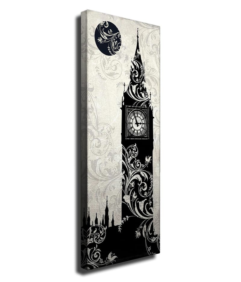 Dekorativ Canvasbilde 30x80 cm - Flerfarget - Interiør - Maleri & posters - Lerretsbilder