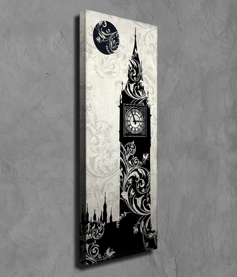 Dekorativ Canvasbilde 30x80 cm - Flerfarget - Interiør - Maleri & posters - Lerretsbilder