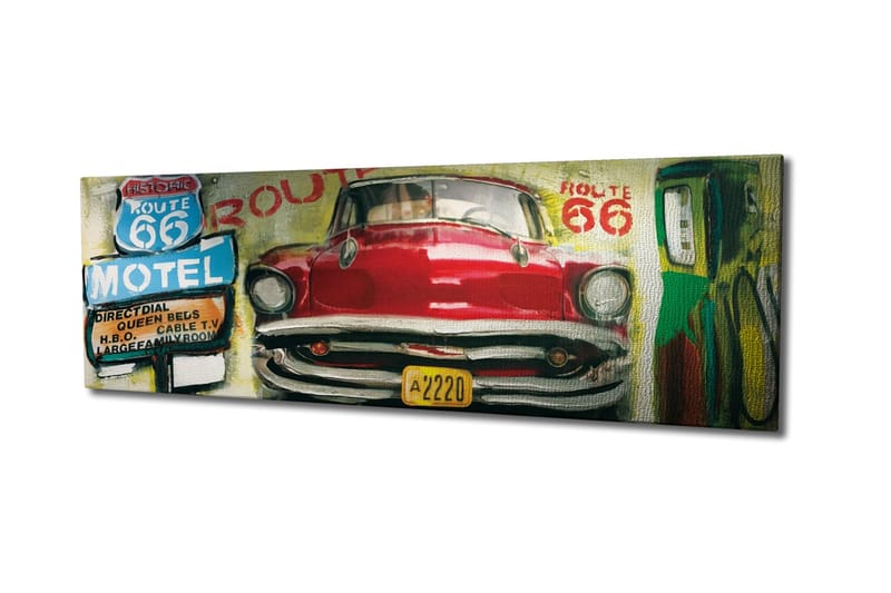 Dekorativ Canvasbilde 30x80 cm - Flerfarget - Interiør - Maleri & posters - Lerretsbilder
