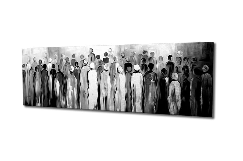 Dekorativ Canvasbilde 30x80 cm - Flerfarget - Interiør - Maleri & posters - Lerretsbilder