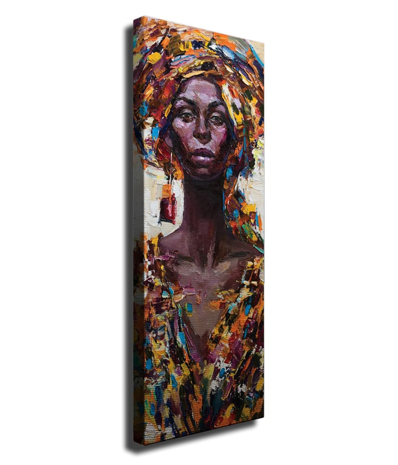 Dekorativ Canvasbilde 30x80 cm - Flerfarget - Interiør - Maleri & posters - Lerretsbilder