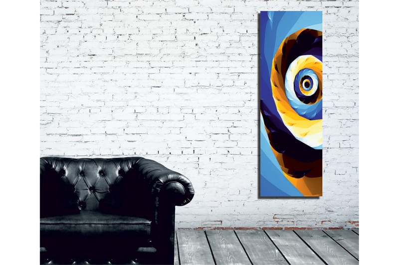 Dekorativ Canvasbilde 30x80 cm - Flerfarget - Interiør - Maleri & posters - Lerretsbilder