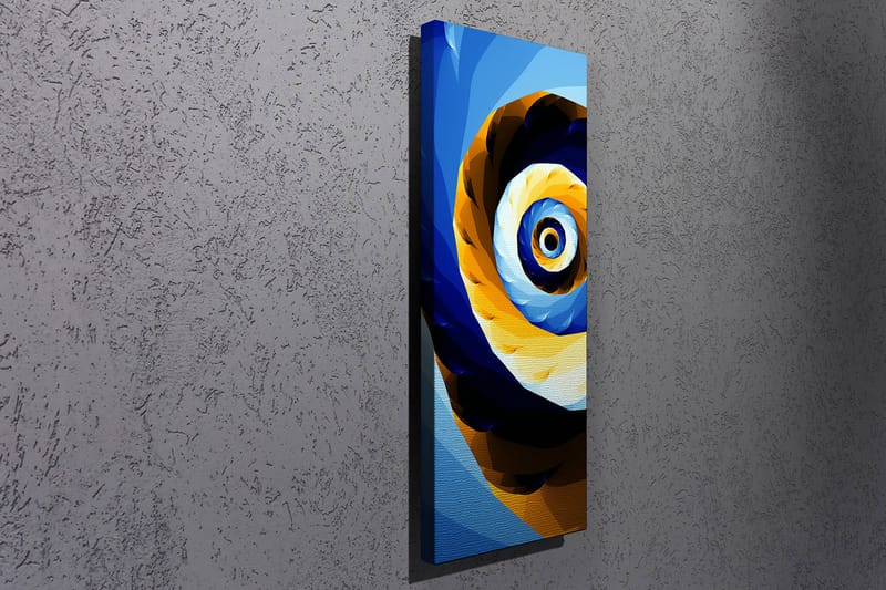 Dekorativ Canvasbilde 30x80 cm - Flerfarget - Interiør - Maleri & posters - Lerretsbilder